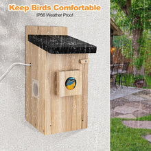 Smart Bird House with Motion Detection Camera
