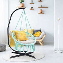 Handwoven Macramé Cotton Hammock Chair