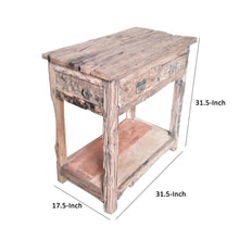 32 Inch Rustic Kitchen Island Table