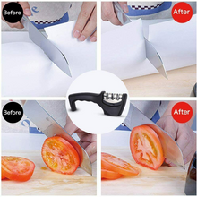 Advanced 3-Step Kitchen Knife Sharpener