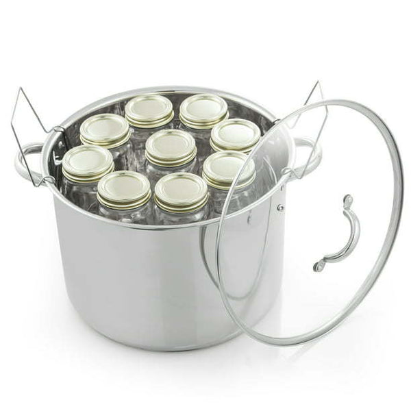 Stainless Steel 21.5 qt. Canner 2 Piece Box