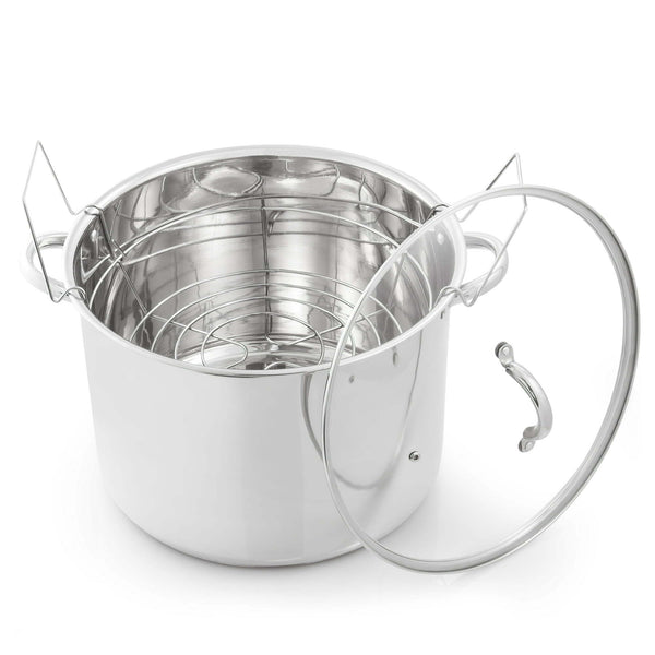 Stainless Steel 21.5 qt. Canner 2 Piece Box